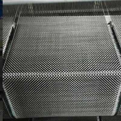 기계적 특성 종류 탄소 섬유 트윈 검은 색 3k 200g USD12/평 평방 미터