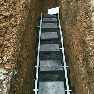 크리스탈 형태학 플레이크 그래피트 지상 모듈 번개 보호 150*800mm