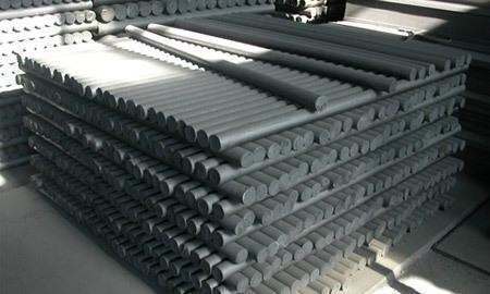 2500mm 길이 외출 된 그래피트 막대 1.75g 밀도 0.8mm 두께 외출 된 형성 방법