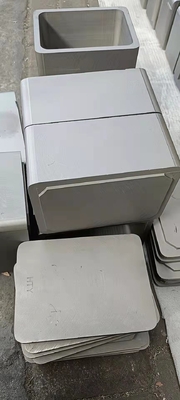 고밀도 1.85g 그래피트 곰팡이 내부에 코팅과 0.01% 재 함량 사용자 정의