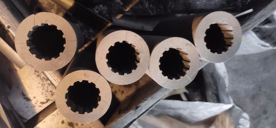 산업용 밀도 1.85gcm 내부 코팅 금속 / 구리 주름용 그래피트