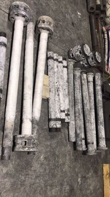 알루미늄 정화 크리스탈 형태를 위한 고밀도 탈가스화 그래피트 로터