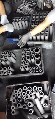 고밀도 내부 코팅 그래피트 곰팡이 구리 / 구리 / 청동 플레이크 그래피트를 주름