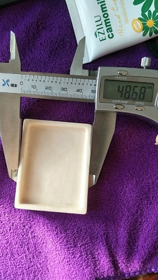1.7g 대용량 밀도 탄소 구황 원자재의 C 및 S 분석을 위한 세라믹 크로시블