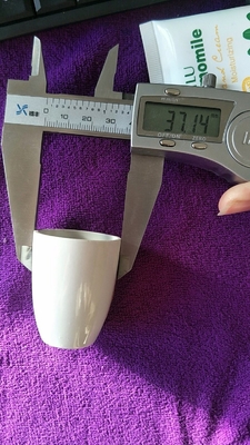 1.7g 대용량 밀도 탄소 구황 원자재의 C 및 S 분석을 위한 세라믹 크로시블