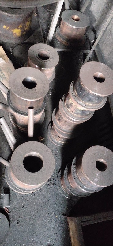 고밀도 내부 코팅 그래피트 곰팡이 구리 / 구리 / 청동 플레이크 그래피트를 주름