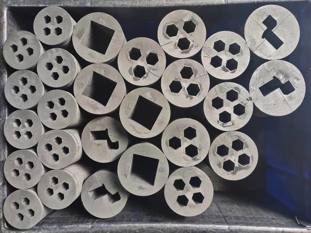 사용 된 고밀도 그래피트 가 casting Mold for Brass Bars Rods and Tubes 생산 라인