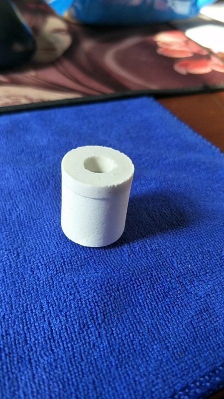 1.7g 대용량 밀도 탄소 구황 원자재의 C 및 S 분석을 위한 세라믹 크로시블